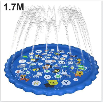 Waterspeelmat met fontein